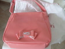 "BRACCIALINI" TUA JOLIE CORALLO BORSA + SACCA ANTIPOLVERE segni usura OCCASIONE!