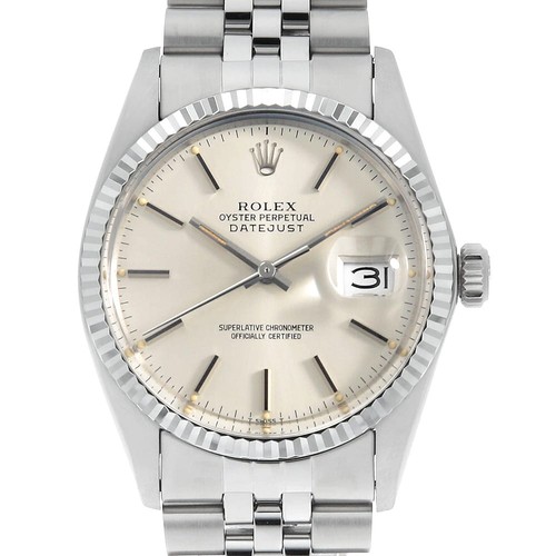 Rolex datejust 16014 argento - datejust,