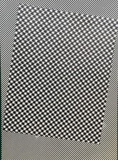 OPTICAL ART ANNI SESSANTA COLLAGE, PROVENIENZA