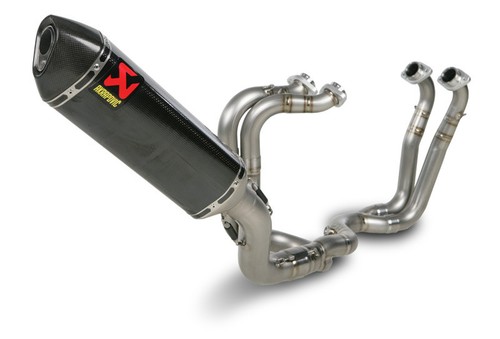 Scarico completo akrapovic - scarico,