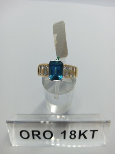 Anello oro giallo 750 kt - 750, 18