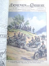 GIORNALE LA DOMENICA DEL CORRIERE ANNATA 1939  WW2 SECONDA GUERRA MONDIALE -1