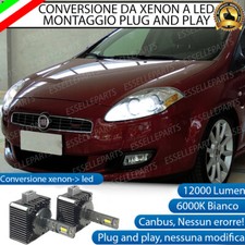 COPPIA LAMPADE D1S LED DA XENON A LED PER FIAT BRAVO II 6000K BIANCO CANBUS