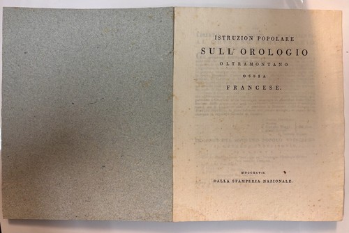 Libro orologi istruzion - libro,