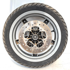RUOTA ANTERIORE PIAGGIO X9 200 (2002-2003)(M236M) CERCHIO+GOMMA 120/70 R14