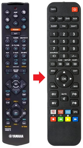 Telecomando adatto per - , yamaha