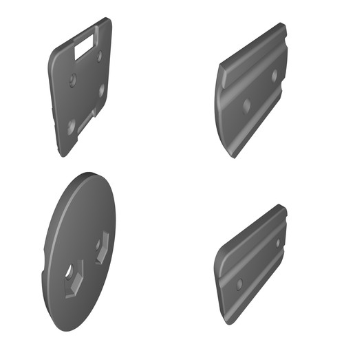 Kit supporto casco per cardo - casco,