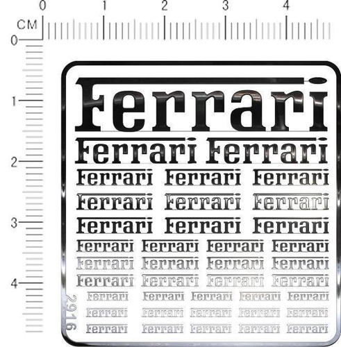 Decalcomanie 12 1 24 - 1/18, 1/24