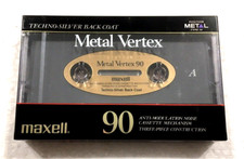 Maxell Vertex 90 audiocassetta