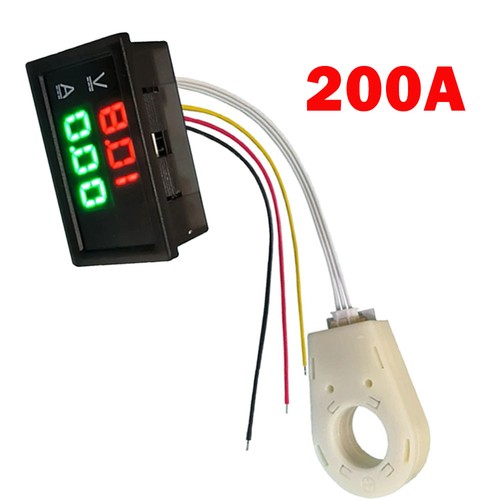 Voltmetro corrente hall 200a - hall,