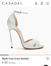 Sandali Casadei Blade, taglia 38, ottime condizioni