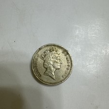 One pound coin elizabeth II