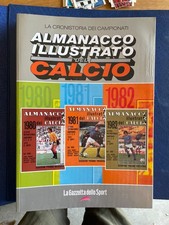 LA GAZZETTA ALMANACCO DEL CALCIO 1980-1981-1982  MAI APERTO NUOVO