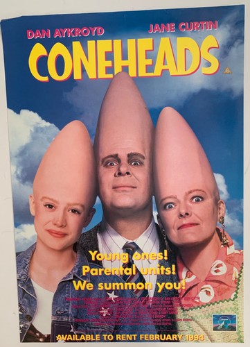 Coneheads vintage video - coneheads, film