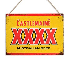 Insegna retrò in metallo