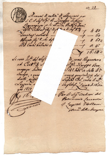 Crv 030 1810 documento - 1810,