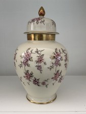 Vaso Tedesco In Porcellana Decorata Anni 60 ZHE SCHERZER BAVARIA Germany Anni 60