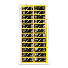 Adesivo con numero di adesivo