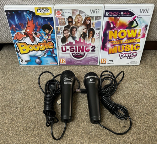 Pacchetto microfono wii con - pacchetto,