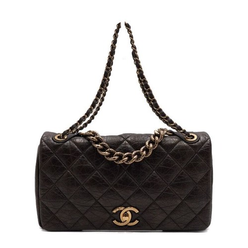 Chanel vintage brown - chanel,