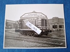 Fotografia Locomotore Diesel da manovra a 3 assi con bielle della DEUTZ 