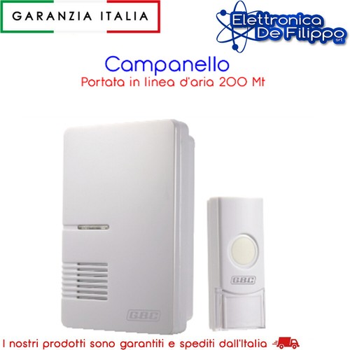 Campanello wireless senza fili - campanello,