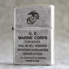 Accendino Zippo 121FB Argento