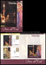 ITALIA 2009 - FOLDER FILATELICO POSTE ITALIANE - VITERBO MACCHINA DI SANTA ROSA