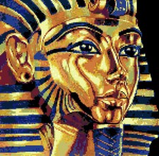 SCHEMA SCHEMI PUNTO CROCE TUTANKAMON ANTICO EGITTO DMC