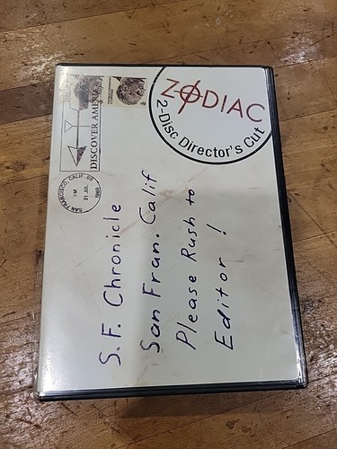 Zodiac dvd 2008 2 disc - zodiac, 2008,