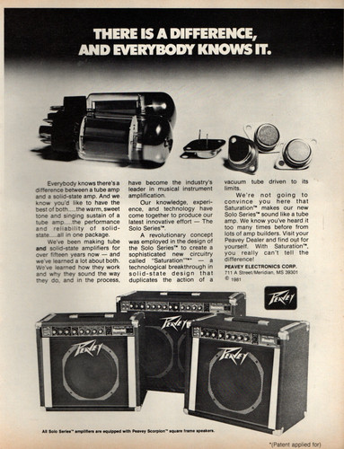 Vintage peavey combo amps - combo,