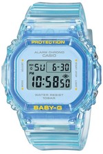 Orologio da donna digitale Casio Baby-G blu BGD-565SJ-2ER B-Ware
