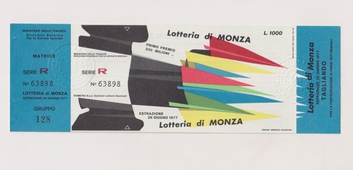 Biglietto lotteria merano - lotteria, di