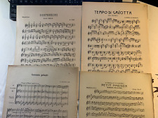 Spartiti musicali IL PLETTRO 1922-1936 mandolino-mandola e chitarra. 81-82-83-85