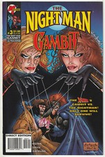 ✪ THE NIGHTMAN/GAMBIT Vol.1 #3, Malibu 1996 US-COMICHEFT NUOVO TOP Z0-1