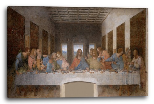 Tela cornice leonardo - leonardo, vinci