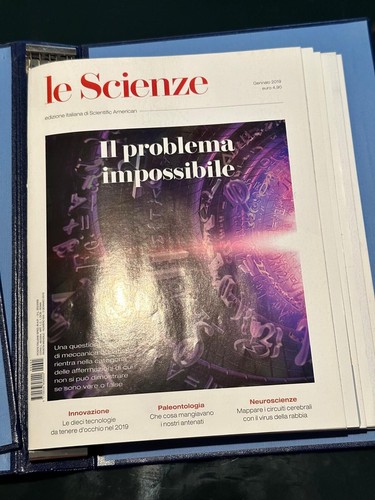Rivista scienze collezione - le,