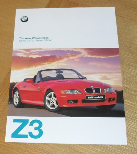 Brochure bmw roadster - brochure, z3