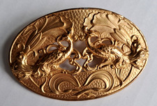 Spilla pavone Art Nouveau