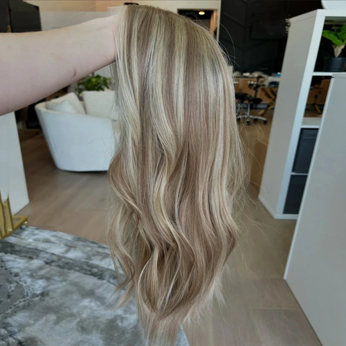 Parrucca donna balayage bionda - balayage,