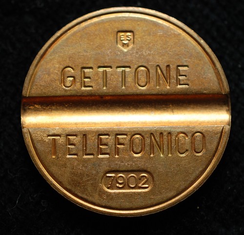 Gettone telefonico esm 7902 - gettone,