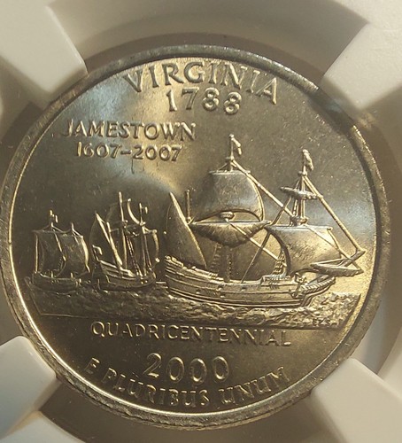 Monete usa 2000 virginia - usa:, p