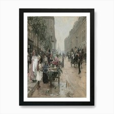 Scena di strada Parigi 12