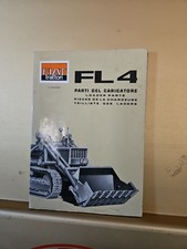 Catalogo Officina Originale FL4 Trattori Fiat Parti Di Ricambio Anno 1967 