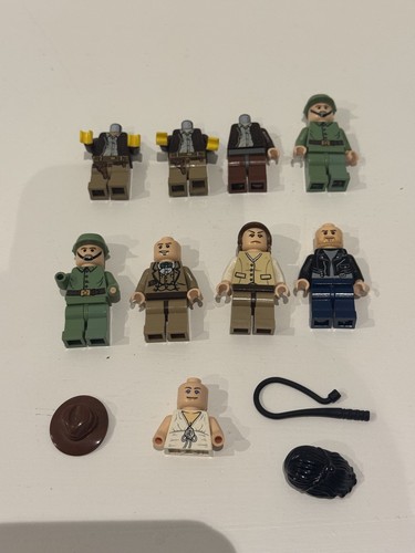 Lotto minifigure lego indiana - minifigure,