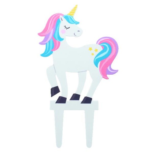 Cake topper pick unicorno - cake,