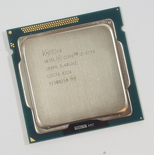 Intel core 3770 4 - intel, ghz