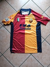 MAGLIA ROMA , TOTTI 10 ,VINTAGE ,  TG L , Champions 2001 Calcio