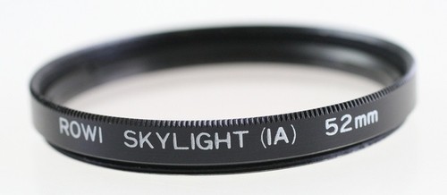 Rowi 52mm filtro skylight - rowi,