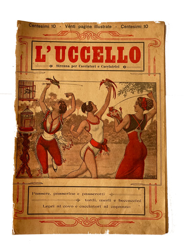 Uccello rivista antica - l’uccello,